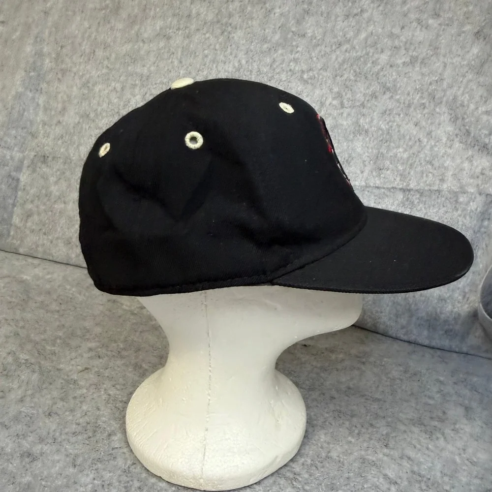 Atlanta Falcons Reebok On Field Fitted Hat Black 100% Wool‎ NFL Size 7 1/4 Vtg